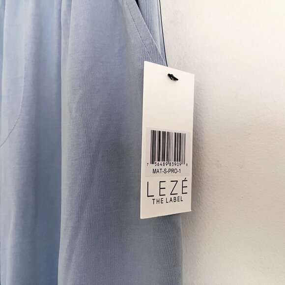 Leze the Label - Kendal flowy spring lounge trouser pant NWT - Picture 3 of 4